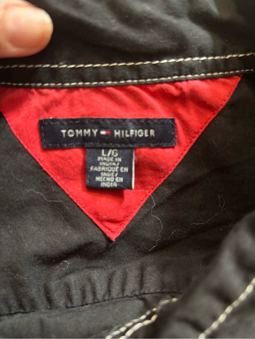 Black Tommy Blouse - Picture 2 of 5